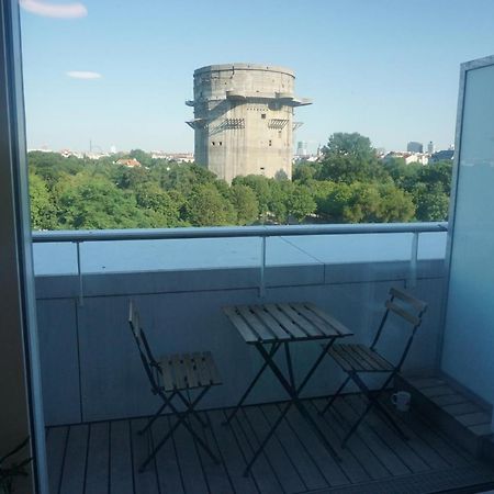 Augartenblick Penthaus 17 - Blick Zum Riesenrad Bécs Kültér fotó