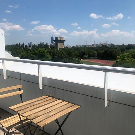 Augartenblick Penthaus 17 - Blick Zum Riesenrad Bécs Kültér fotó