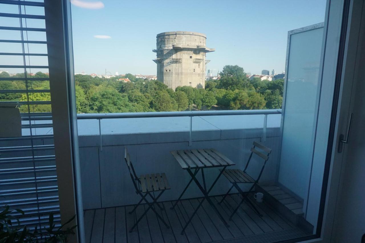 Augartenblick Penthaus 17 - Blick Zum Riesenrad Bécs Kültér fotó