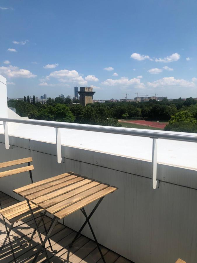 Augartenblick Penthaus 17 - Blick Zum Riesenrad Bécs Kültér fotó