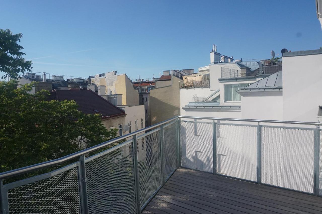 Augartenblick Penthaus 17 - Blick Zum Riesenrad Bécs Kültér fotó