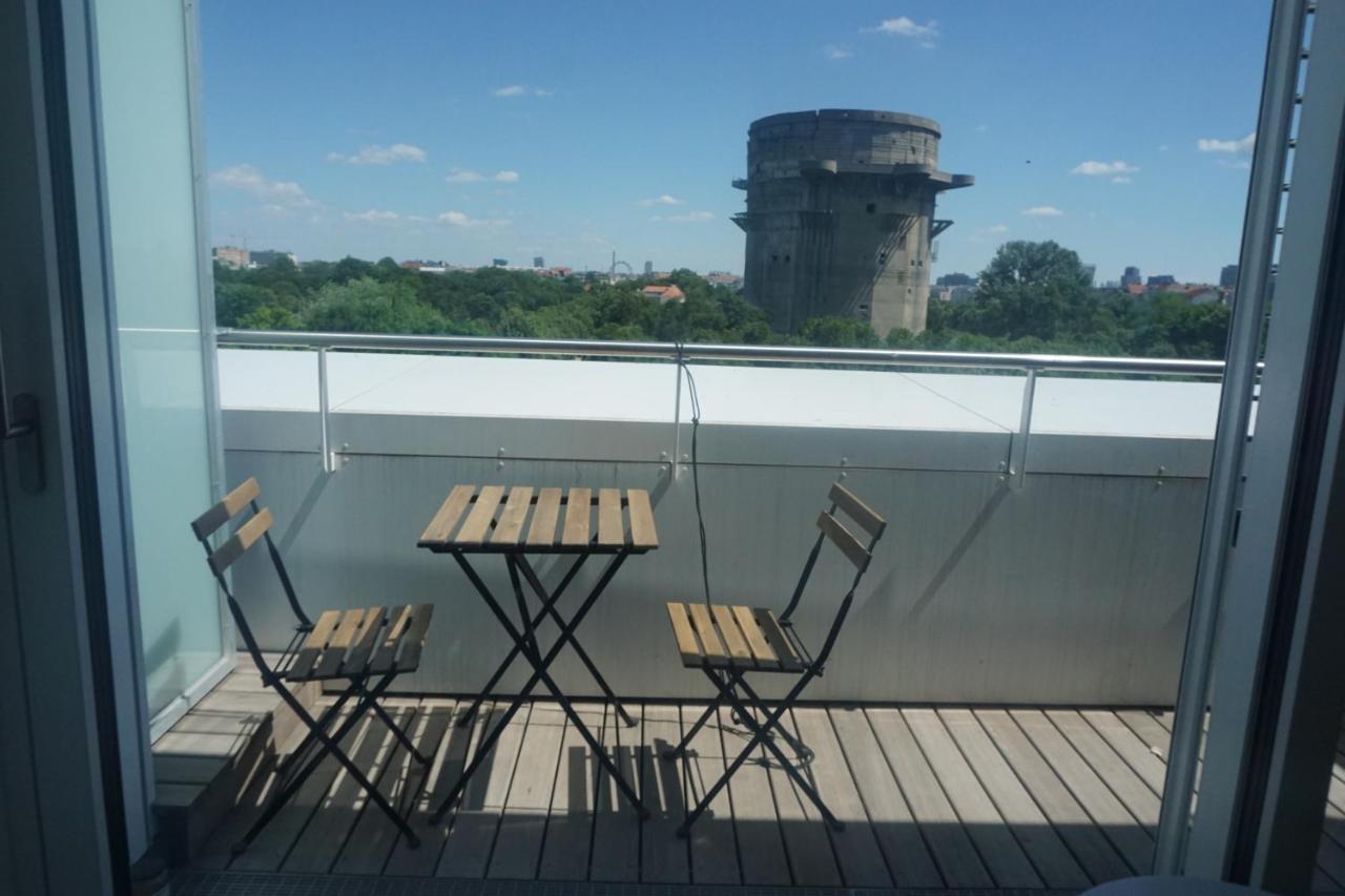 Augartenblick Penthaus 17 - Blick Zum Riesenrad Bécs Kültér fotó
